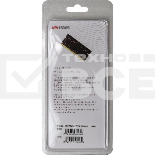 Оперативная память Hikvision, DDR4, 4GB (1x4GB), 2666MHz, CL19, SO-DIMM