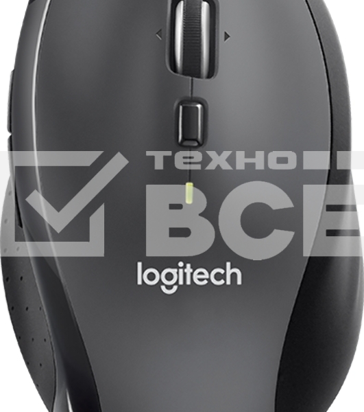 Мышь беспроводная Logitech M705 черный, 1000 dpi, радиоканал, USB, кнопки - 7