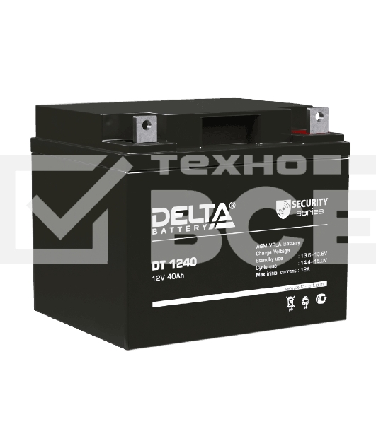 Батарея Delta DT 1240 (12V, 40Ah)
