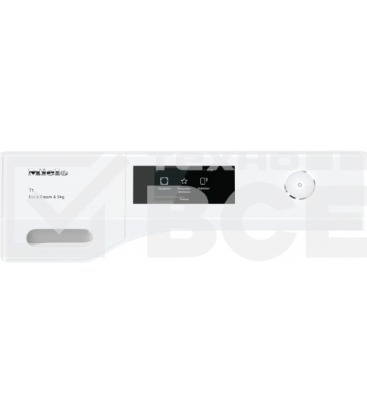 Отдельностоящая сушильная машина Miele TCR790WP, 850x596x636, 9 кг, тепловой насос, А, 62 дБ, PowerFresh, DryFresh, EcoDry, SteamFinish, Германия