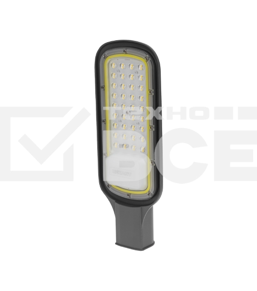 Светильник светодиодный консольный ДКУ 03-30-5000К-Ш-C IP65 черный Rexant