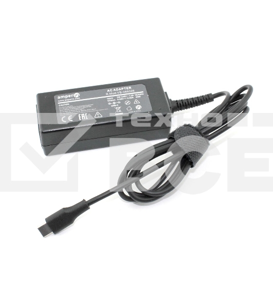 Блок питания (сетевой адаптер) Amperin AI-HP45C для ноутбуков HP 15V 3A Type-C 45W