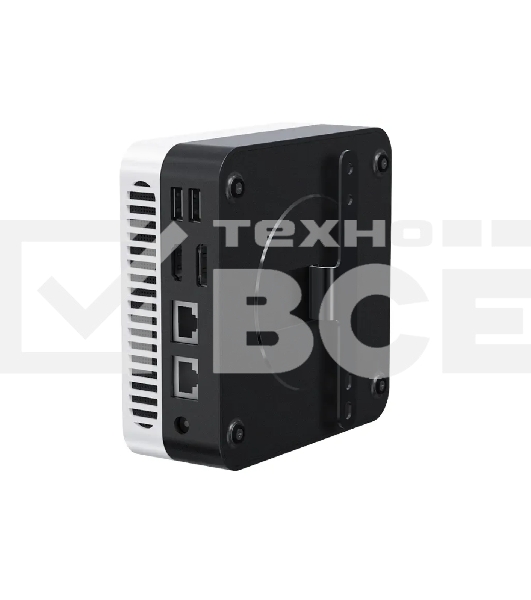 Компьютер Chuwi LarkBox X  Intel N-series N100(0.8Ghz)/12288Mb/512SSDGb/Int:Intel UHD Graphics/BT/WiFi/war 1y/0.4kg/Grey+White/Win11Pro + USB2.0*2/USB3.2*2/Type-C*1/HDMI*1/DP*1/RJ45*2/WIFI6,BT5.2/bracket