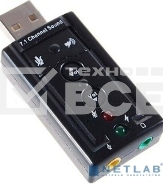 Звуковая карта USB TRUA71 (C-Media CM108) 2.0 Ret