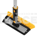 Щетка-сметка для снега со скребком Denzel, телескоп, поворотная голова, водосгон, 900-1200 мм 55308, фото10