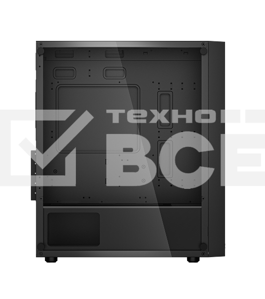 Корпус без блока питания PCCOOLER C3B310 BK, Mesh Mid Tower, Black, TG, 0.4 SPCC, no fans mATX, mITX 160/340/170mm 1x2.5