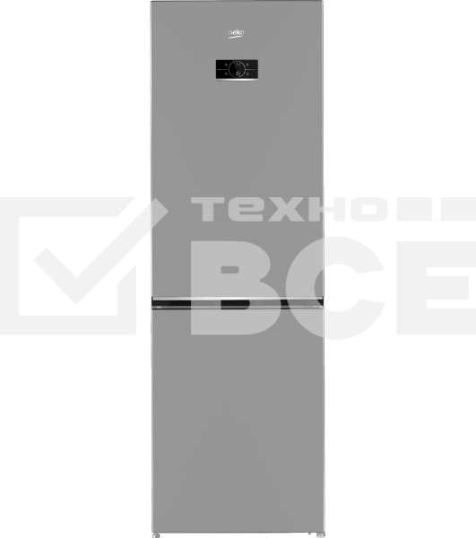 Холодильник Beko B3R0CNK362HS серебристый двухкамерный 220/100л морозилка снизу