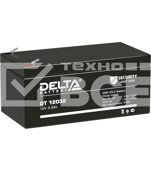 Батарея Delta DT 12032 (12V, 3.2Ah)