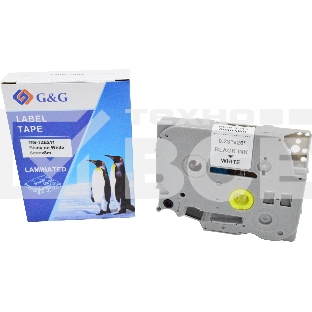 Картридж ленточный G&G GG-TZE211 черный на белом 6x8 для Brother 1010/1280/1280VP/2700VP