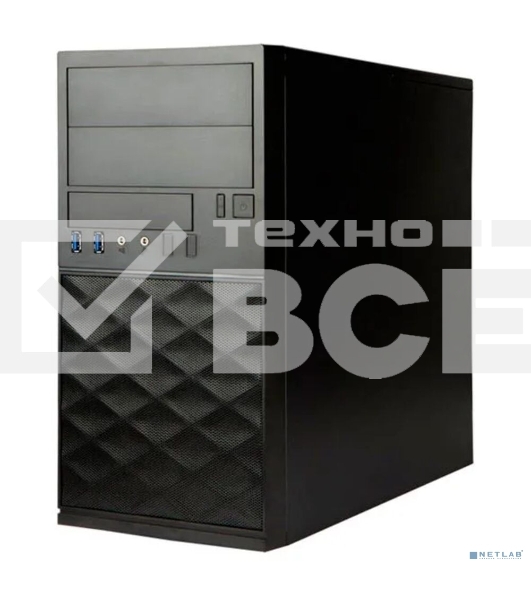 Компьютерный корпус Mini Tower InWin EFS052 Black 600W PM-600ATX U3*2 +A(HD)+ front fan holder+ Screwless mATX