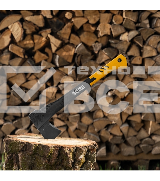 Колун Denzel F7, 1400 гр, двухкомпонентная рукоятка, 500 мм