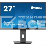 Монитор 27' Iiyama ProLite XUB2797QSN-B2 IPS 2560x1440, 100 Гц, 1 мс, 16:9, 300 кд/м², HDMI 2.0, DP 1.4, 3.5 Jack, USB-C (65 Вт), USB Hub (3x USB 3.0), Ethernet, динамики (2x2 Вт), Adaptive-Sync, черный, фото14