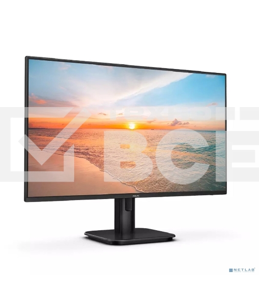 Монитор 23.8' Philips 24E1N1300A/00 IPS 1920x1080, 100 Гц, 4 мс, 16:9, 250 кд/м², 1xHDMI, 2xUSB, 1xUSB-C, 2x2 Вт, черный