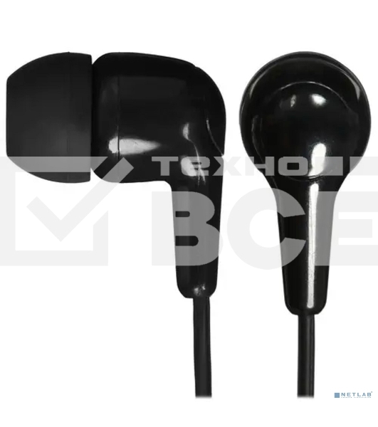 Проводные наушники Hoco M97 черный, внутриканальные, jack 3.5 мм