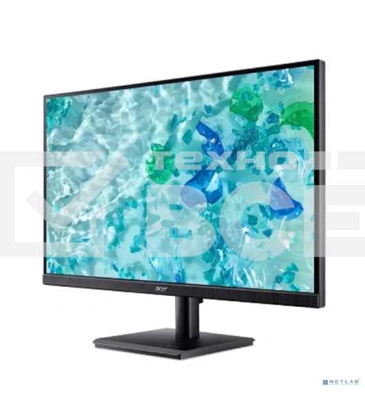 Монитор 27' Acer Vero V277KL1bmiipx IPS 3840x2160, 72 Гц (до 144 Гц в FHD), 4 мс, 16:9, 350 кд/м², 2×HDMI 2.0, DP 1.4, 3.5 Jack, динамики (2×2 Вт), HDR10, FreeSync, черный