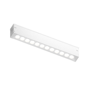 Светильник светодиодный трековый для шинопровода Magnetic Ambrella light GL1715 WH белый IP20 12W 4200K 220V 24° 232*25*42 (Без ПДУ)