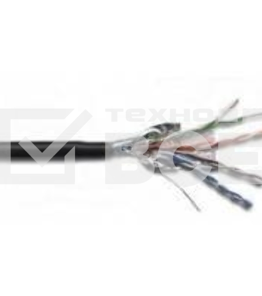 Кабель LANMASTER FTP 4 пары, кат. 5Е, 200Mhz, PE, для внешней прокладки, 305 м