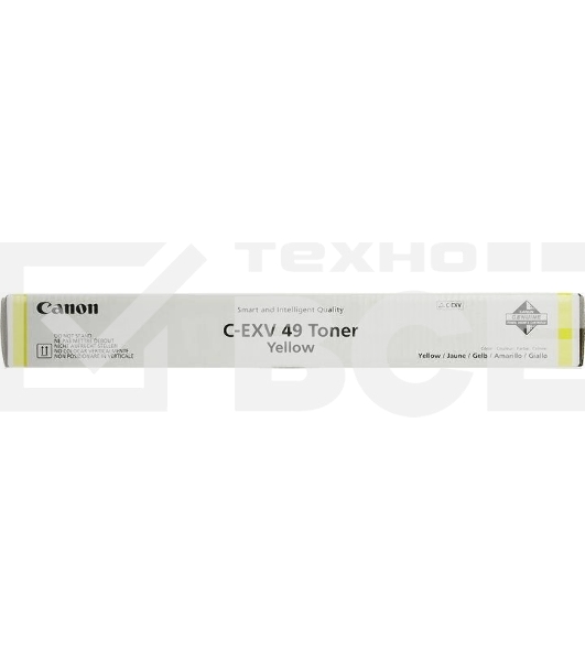 Картридж лазерный Canon C-EXV49Y (8527B002) желтый (19 000 стр.) для iR-ADV C33xx