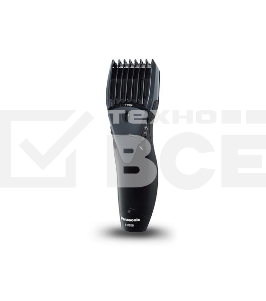 Машинка для стрижки Panasonic ER206K520 / Триммер, 1 насадка, 50 минут