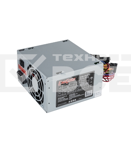 Блок питания 450W ExeGate AB450, ATX, 8cm fan, 24p+4p, 3*SATA, 2*IDE, FDD