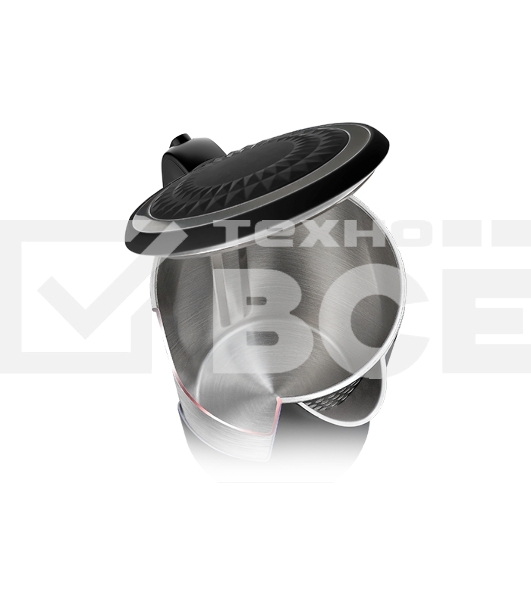 Чайник электрический Centek CT-0020 (Black) металл 1.7л, 2200W, бесшовная колба, двойные стенки