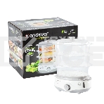 Пароварка электрическая Endever Vita-170, белый/серый, мощность 1000 Вт, объем 11 л, фото13