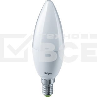 Лампа светодиодная Navigator NLL-C37-8.5-230-2.7К-E14-FR