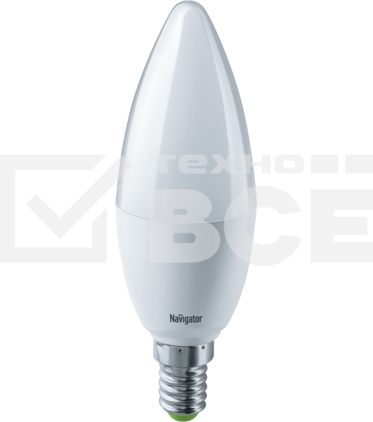 Лампа светодиодная Navigator NLL-C37-8.5-230-2.7К-E14-FR