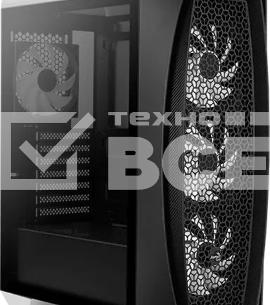 Компьютерный корпус Aerocool / Formula Aero One Frost-G-WT-v1 белый без БП ATX 4x120mm 2x140mm 2xUSB3.0 audio bott PSU