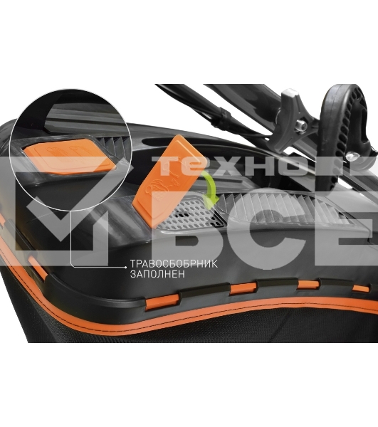 Газонокосилка роторная Carver LMG-3653DMSE-VS (01.024.00011) 3600Вт