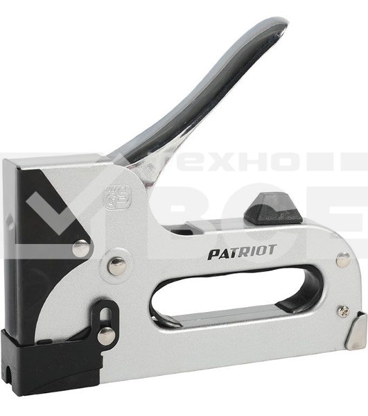 Степлер PATRIOT Platinum SPQ-112L скобы тип 140 (6-14мм), профессиональный, в комплекте 1000 скоб