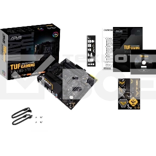 Материнская плата Asus TUF GAMING B450M-PRO II Soc-AM4 AMD B450 4xDDR4 mATX AC`97 8ch(7.1) GbLAN RAID+HDMI+DP