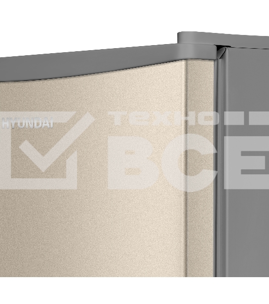 Холодильник Hyundai CO1003 серебристый однокамерный 93л