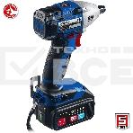 Гайковерт Зубр 20В бесщеточный, 2 АКБ (4А·ч), в кейсе, Профессионал. Gb-250-42, фото9