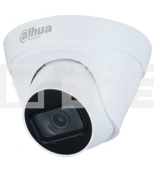 Уличная купольная IP-видеокамера DAHUA 4Мп; 1/3” CMOS; объектив 3.6мм; механический ИК-фильтр; WDR(120дБ); чувствительность 0.03лк@F2.0; сжатие: H.265+, H.265, H.264+, H.264, MJPEG; 2 потока до 4Мп@20