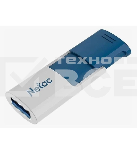 Флеш диск Netac 512Gb U182 NT03U182N-512G-30BL USB3.0 синий/белый