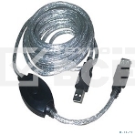 Кабель VCOM VUS7049-5M USB2.0-repeater, удлинительный активный <Am-->Af> 5м, фото4