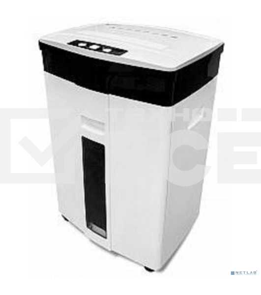 Шредер ГЕЛЕОС УМ28-5, DIN P-5 (5 ур-нь секр.), 28 литров, фрагмент 1,9х12мм, 13-14 лист (70г/м2), CD/пл.карты/скрепки/скобы,