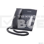 Телефон проводной Panasonic KX-TS2382RUB черный индикатор вызова,повторный набор последнего номера,4 уровня громкости звонка, фото2