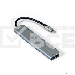 Док-станция ExeGate EX293983RUS DUB-21C/PD/CR/H (кабель-адаптер USB Type-C --> 2xUSB3.0 + Card Reader + PD 100W + HDMI 4K@60Hz, Plug&Play, серый), фото9