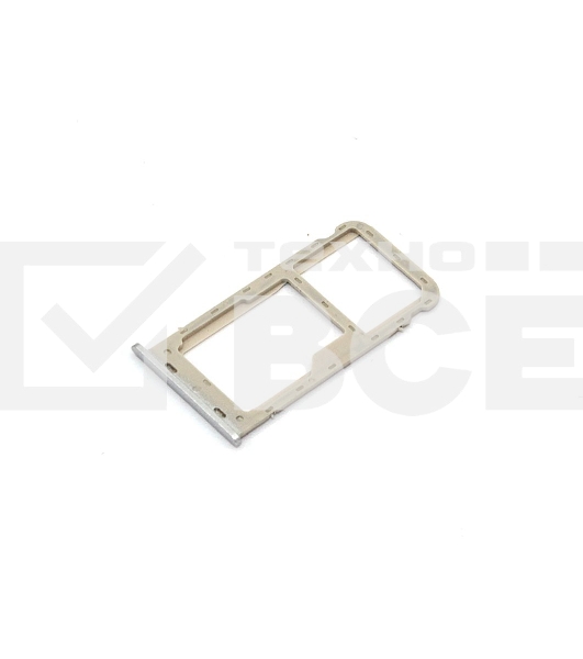 Лоток для SIM-карты Huawei Honor 6A серебристый