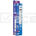 Фильтр-удлинитель, PC 0,5 м 5 р, бел. 10А, SPG-B-0,5M-WHITE, фото13