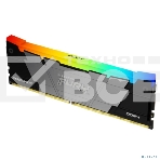 Оперативная память Kingston Fury Renegade, DDR4, 32GB (1x32GB), 3200MHz, CL16, с радиатором, RGB, серебристый/чёрный, фото3