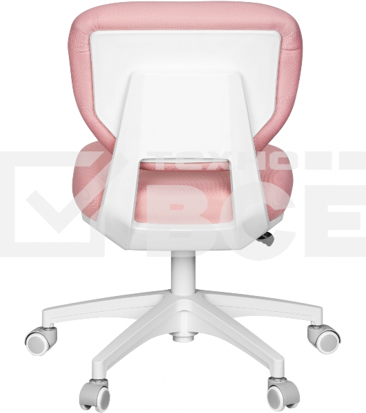 Кресло детское Cactus CS-CHR-3594PK розовый крестов. пластик белый