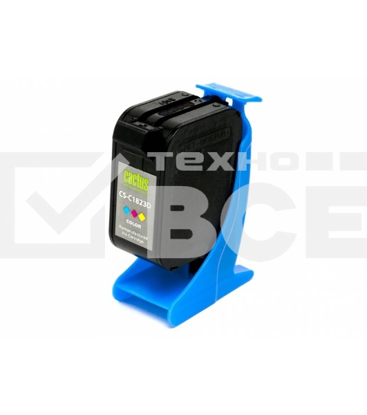 Картридж струйный Cactus CS-C1823D цветной (38ml) для №23 HP DeskJet 700series/712c/720c/722c/810