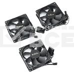 Кулер для ПК PCCooler DN 80 3IN 1 (8080x25mm, 3-pin/Molex, 18.21CFM, 18dBA, 1400RPM, Black, 3pcs), фото4