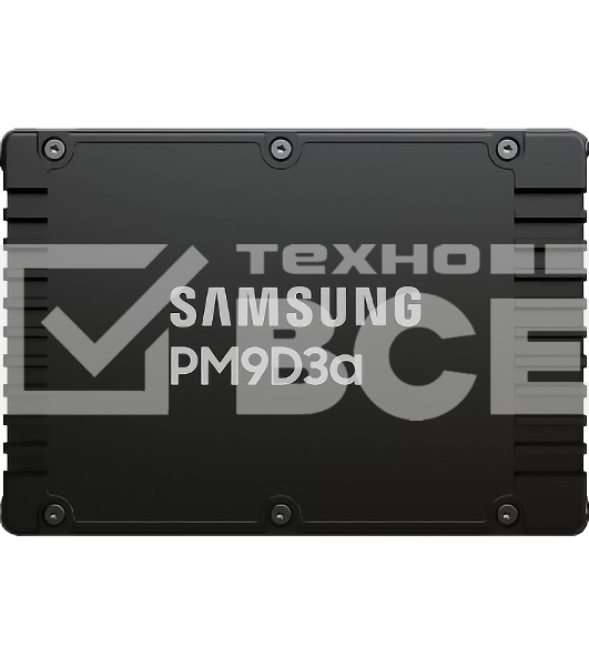 Накопитель SSD Samsung PM9D3a, 15360Gb, U.3(2.5