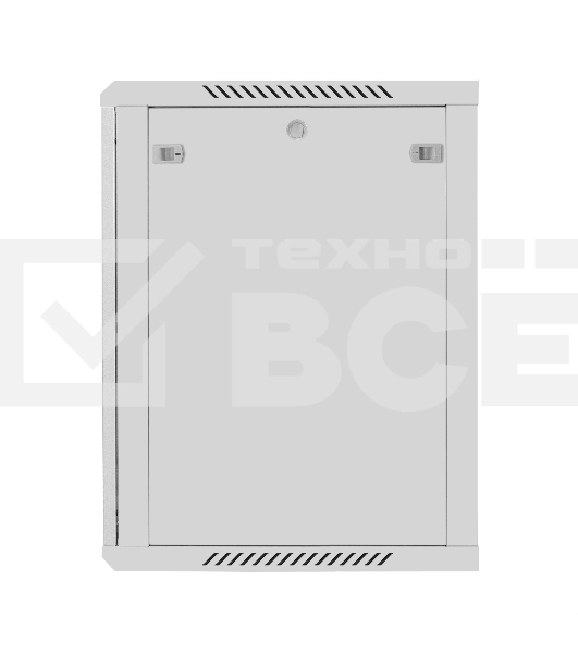 Шкаф телекоммуникационный 19' настенный 15U ExeGate EC-WM-15U.600.G.GREY (19”, 15U, 600x600x769mm (ШхГхВ), передняя дверь закаленное стекло, съемные боковые панели, пыле- и влагозащита IP23, светло-серый RAL 7035)