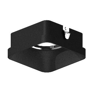 Насадка для корпуса светильника N7702 SBK черный песок 70*70*H35mm Out10mm MR16