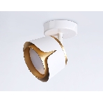 Светильник Ambrella light TN71224 WH/GD белый/золото GX53 D100*147, фото 1